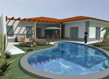 Moradia com piscina